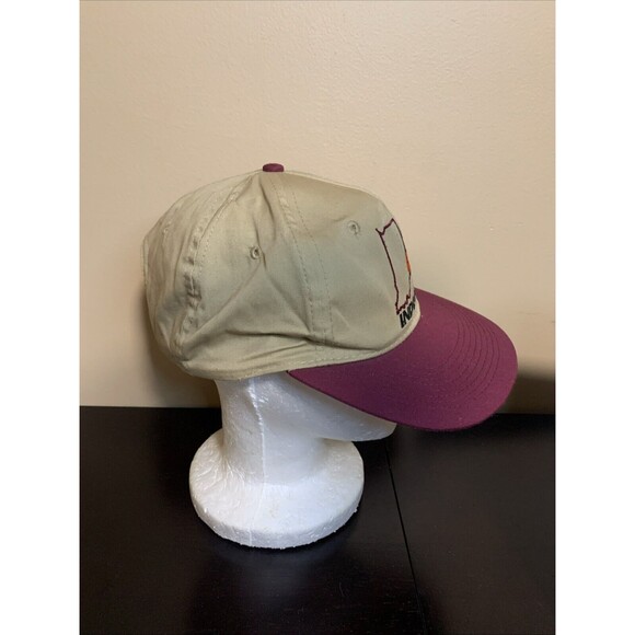 Rare Vintage Indiana State FELIX THE CAT Basketball (Adjustable Snap Back) Cap - Picture 6 of 10